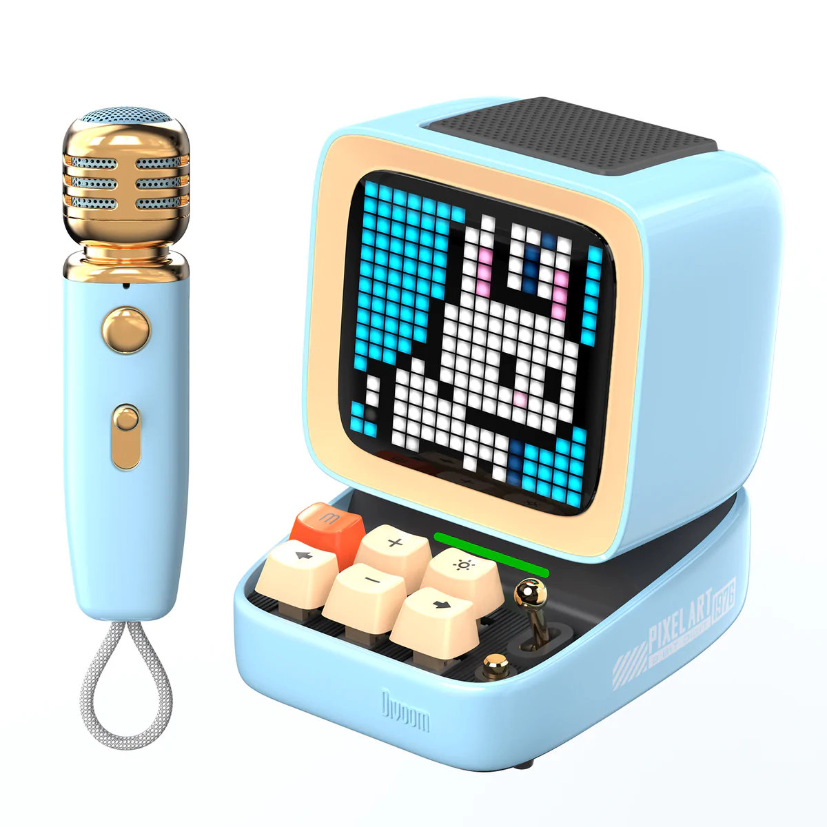 Divoom Ditoo Mic สีฟ้า Blue