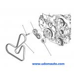 ชุดเปลี่ยนสายพานหน้าเครื่อง CHEVROLET CAPTIVA 2.4L (ปี12-15) เครื่องเบนซิน / ACDELCO