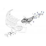 ไฟหน้า TRAILBLAZER 2017