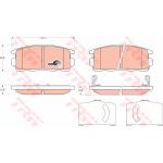 ผ้าดิสเบรคหลัง CAPTIVA ทุกรุ่น / Rear Brake Pads