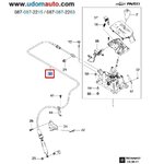 สายคันเข้าเกียร์ A/T CHEVROLET AVEO /GMแท้