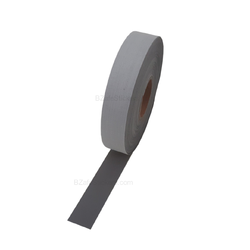 แถบผ้าสะท้อนแสง สีเทาเงิน กว้าง 1 นิ้ว ยาว 50 เมตร (High Silver T/C)