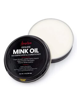 ANGELUS GENUINE MINK OIL PASTE ครีมช่วยบำรุง และถนอมหนัง ขนาด 3oz. Made in USA