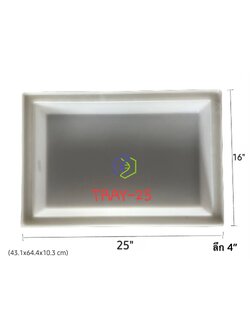 ถาดวางขวดสารเคมี ในห้องปฎิบัติการ ขนาด 25L