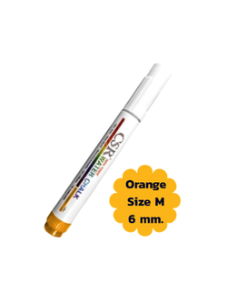 ปากกาไวท์บอร์ด CSR Water Chalk Size M (Orange) ปากกาชอล์กน้ำขนาด M สีส้ม