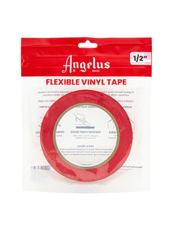Angelus Red Vinyl Tape เทปไวนิลสีแดง ยืดหยุ่นสูง Made in USA