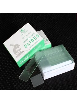 กระจกสไลด์ ริมฝ้า Microscope slide