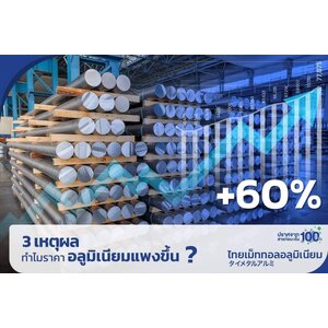 3 เหตุผล ทำไมราคาอลูมิเนียมแพงขึ้น?