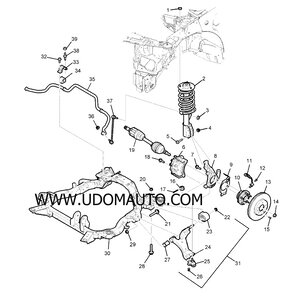 ช่วงล่าง-หน้า / Front Axle