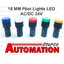16 mm. Pilot light AC/DC 24 V : AAD16-16