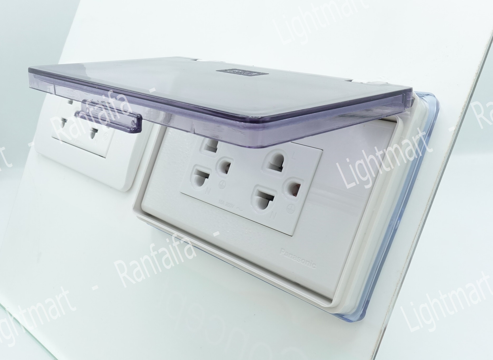 หน้ากากกันน้ำ ฝาเทาใส NANO