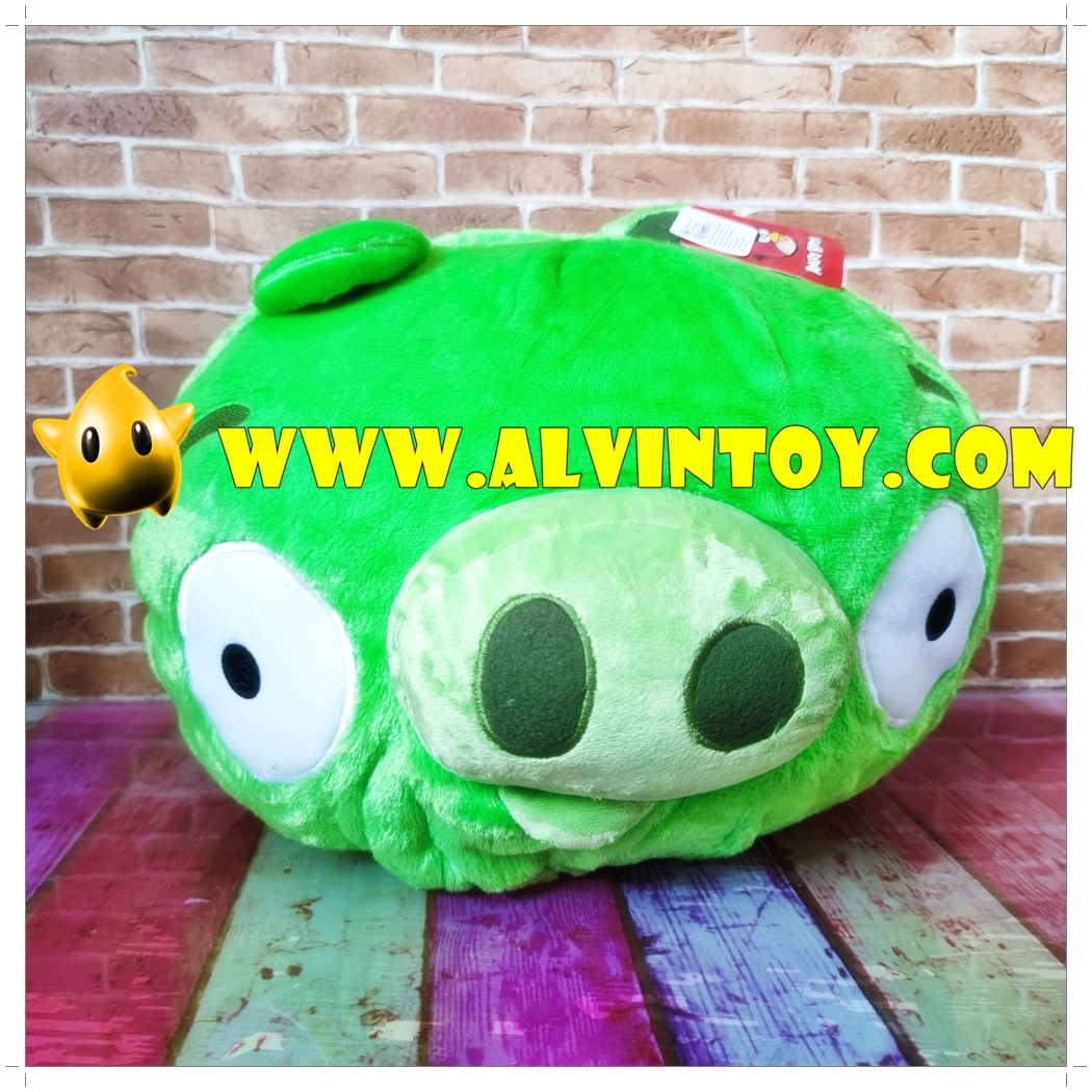 ตุ๊กตาหมูเขียว Angry bird 16" นิ้ว