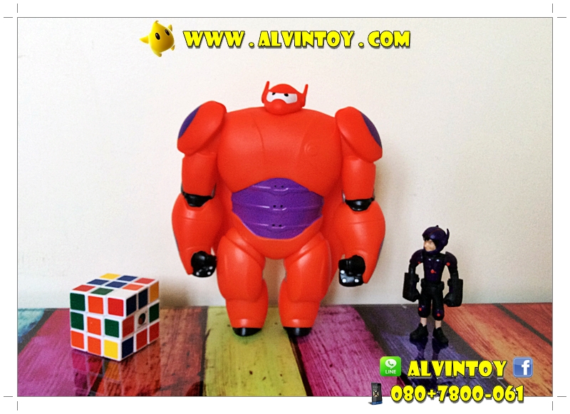 โมเดล Baymax (แดง) & Hiro Hamada