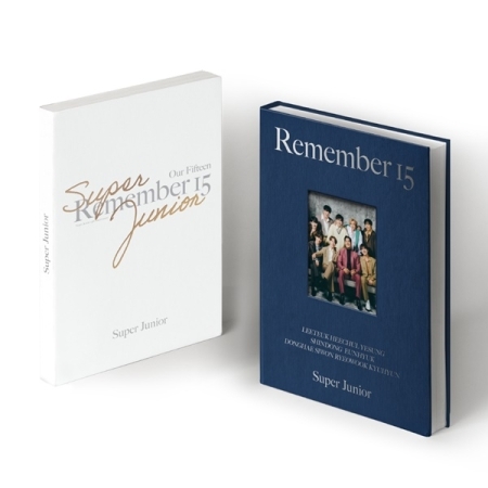 ( Pre-Order ) Super Junior Photobook 15TH ANNIVERSARY [ REMEMBER 15 ] วางจำหน่าย 30 / 12 / 2020