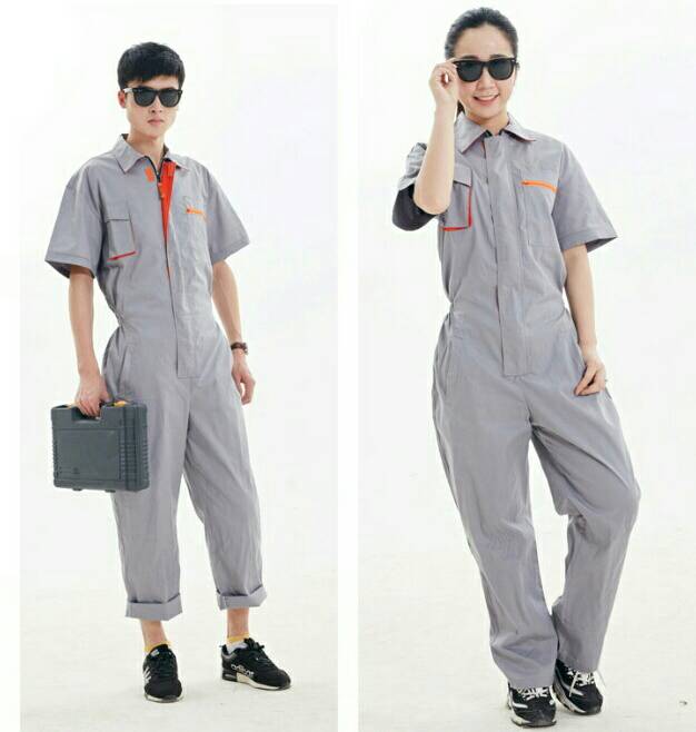 ชุดช่างหมี ชุดช่างวิศวกร ชุางกลโรงงาน ชุดช่างก่อสร้าง