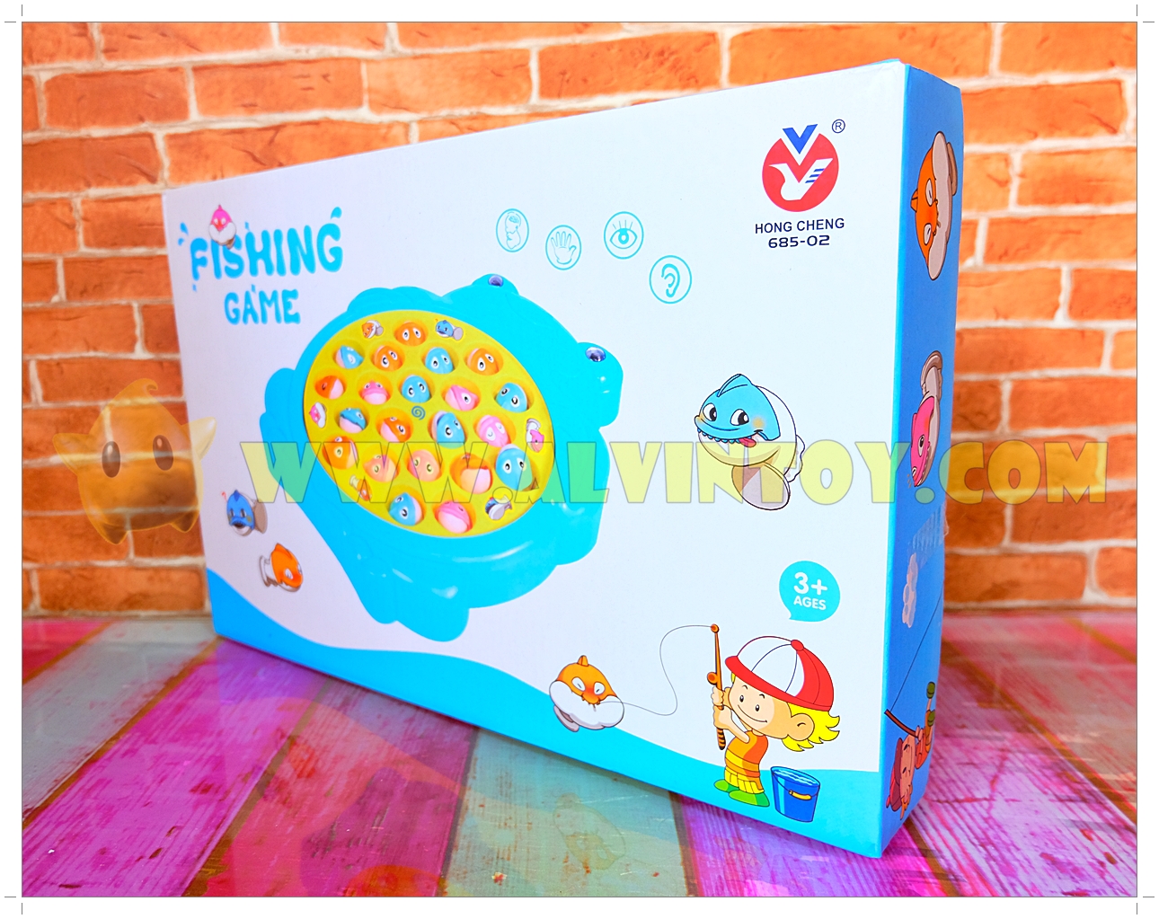 Fishing Games ชุดบ่อตกปลาแม่เหล็ก