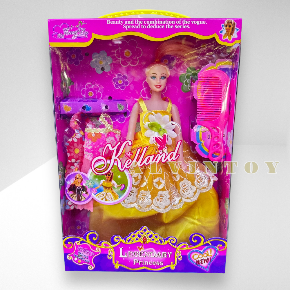 ตุ๊กตา BARBIE - บาร์บี้ พร้อมอุปกรณ์ ขนาดความสูง 12 นิ้ว