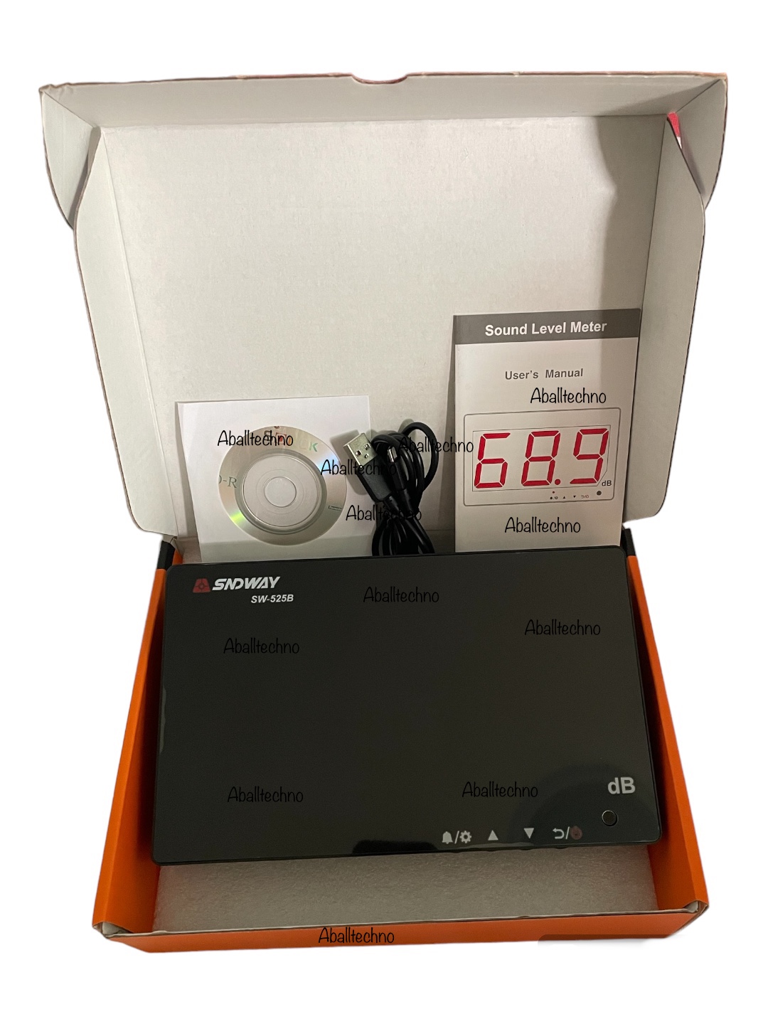 เครื่องวัดเสียงแบบติดผนัง DATALOGGER รุ่น SW-525B