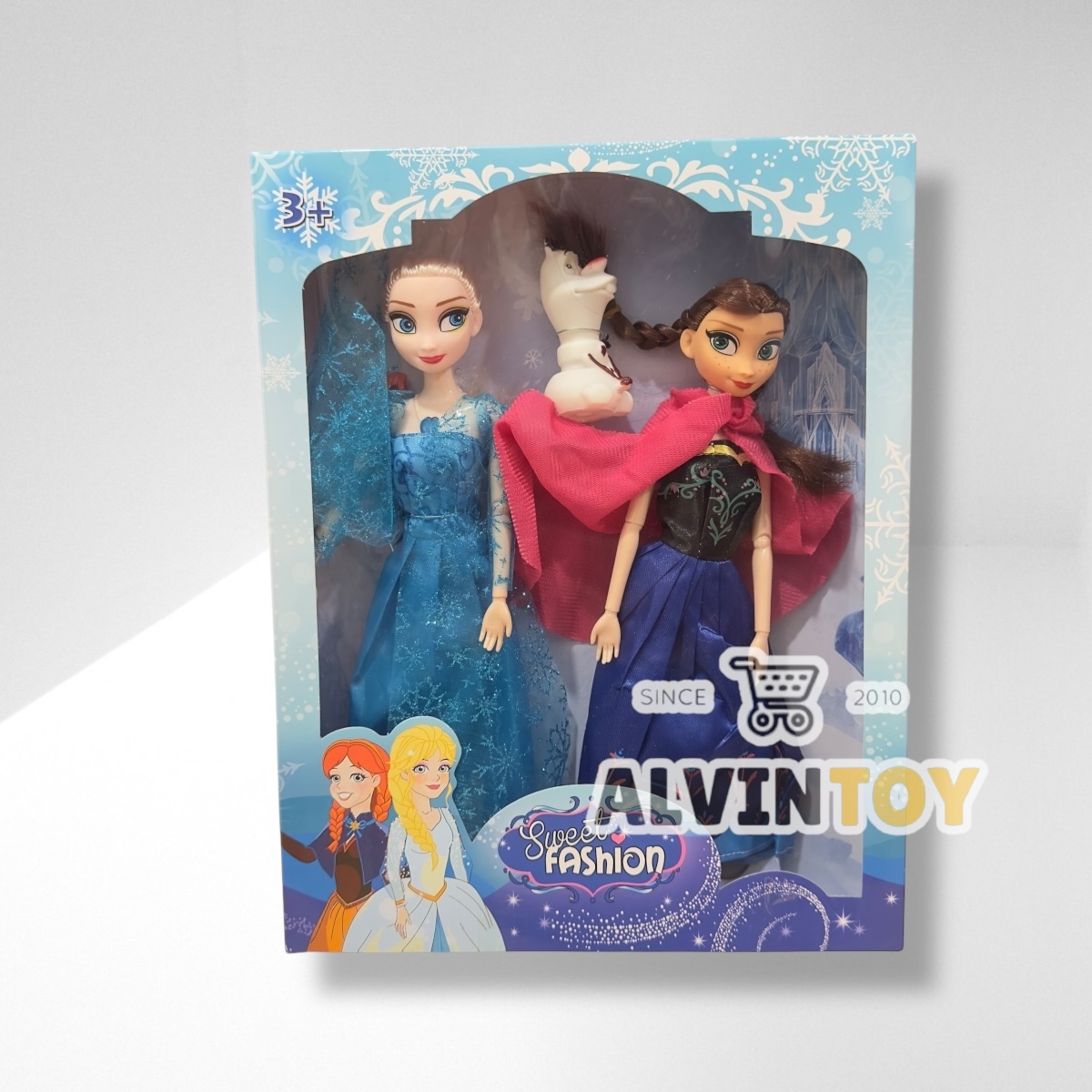 ตุ๊กตา Elsa - เอลซ่า & Anna - อันนา มีเสียงเพลง