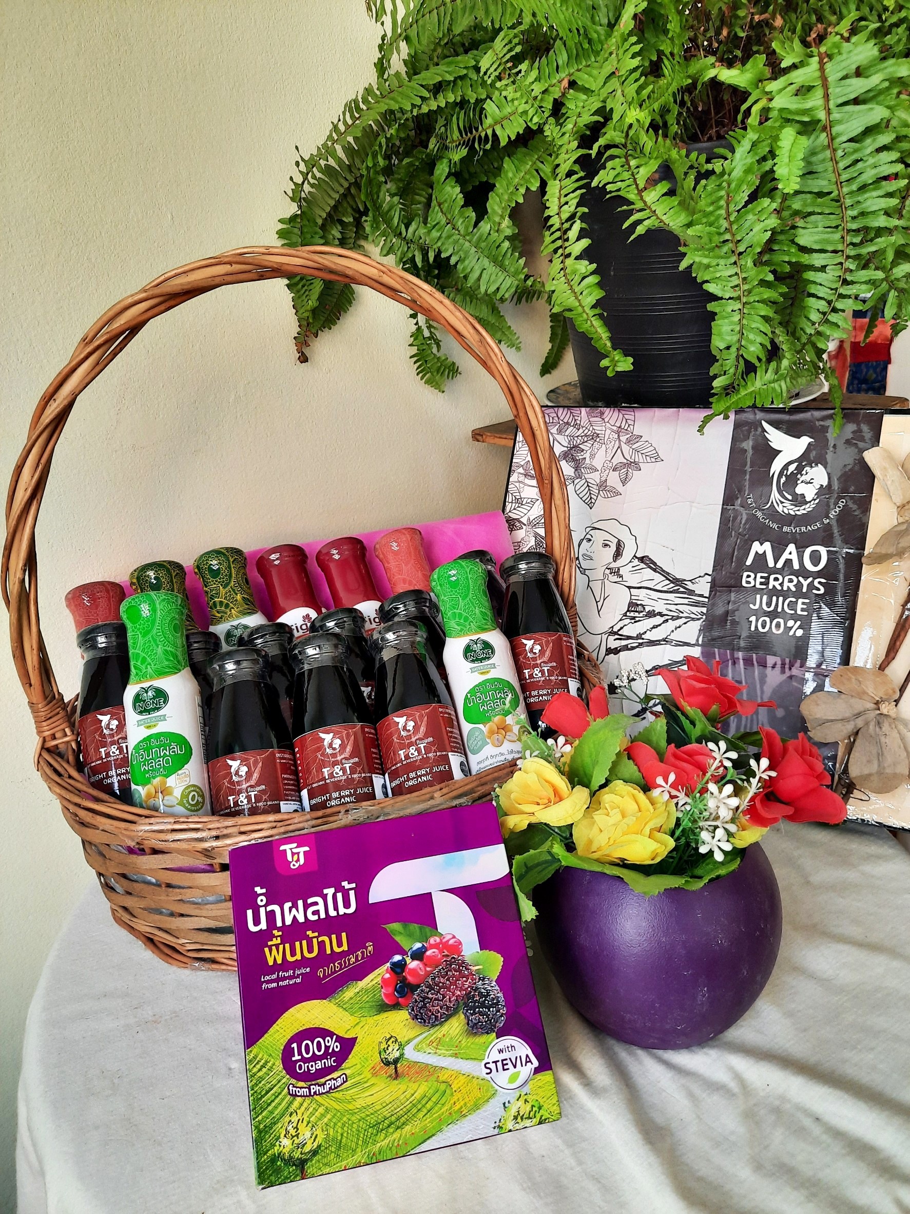 มอบความรักมอบสุขภาพกับตระกล้าน้ำผลไม้อินทรีย์จากมะเม่า