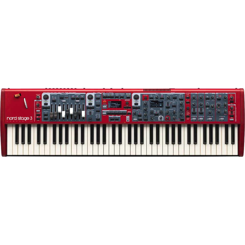 Nord Stage 3 Compact 73 *ของแท้รับประกัน 1ปี* สุดยอดคีย์บอร์ดระดับโลก Made in Sweden,ฟังก์ชั่นเปียโนไฟฟ้า, ซินธีไซเซอร์, ออแกน เอ็กเฟ็กต์ครบครัน