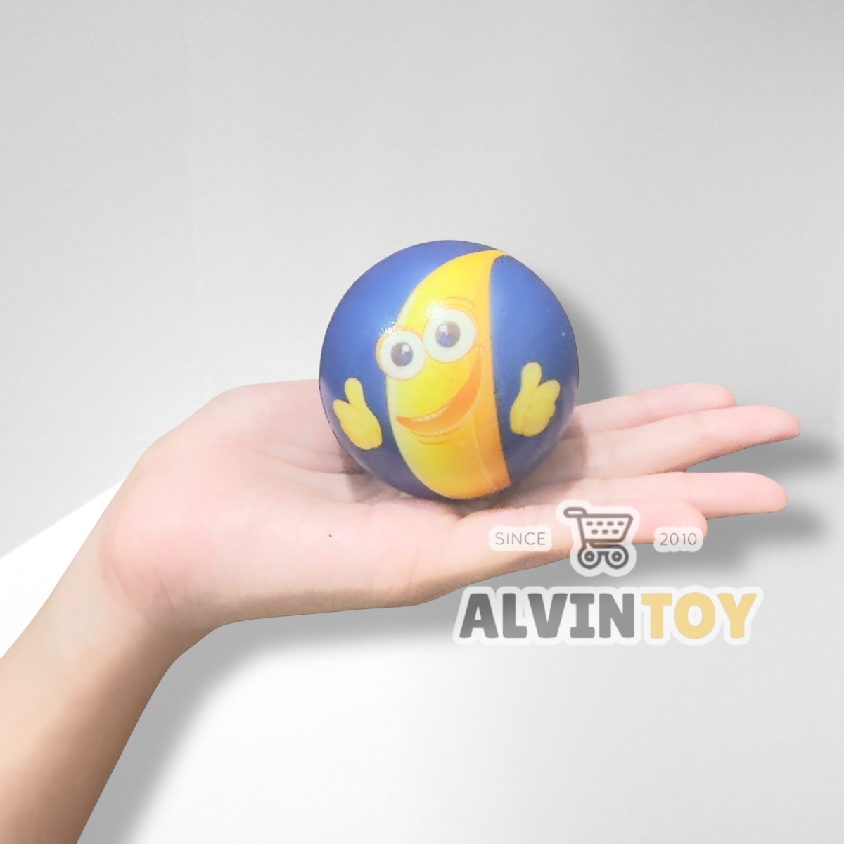 ลูกบอลยางนิ่ม 6 ลูก ขนาด 6 ซม. ลูกบอล ลูกบาส ลูกเบสบอล ลูกบอลนิ่ม บอลยาง บอลบีบ บริหารกล้ามมือ