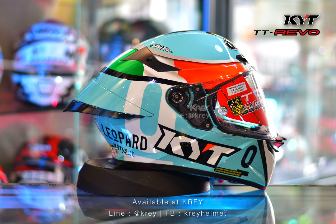 KYT model TT REVO Replica Editions Leopard Replica Tri-Color