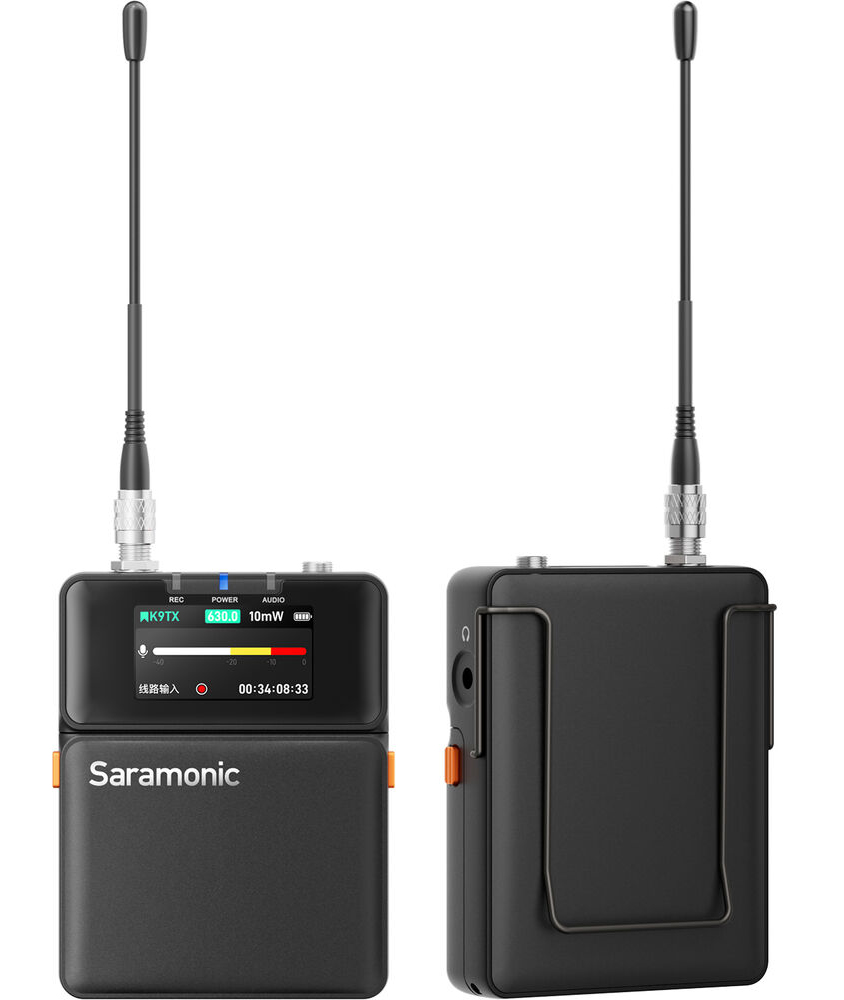 Saramonic K9 *ของแท้รับประกัน 1ปี* ไมค์ไร้สาย Digital UHF Wireless Microphone System for Cameras