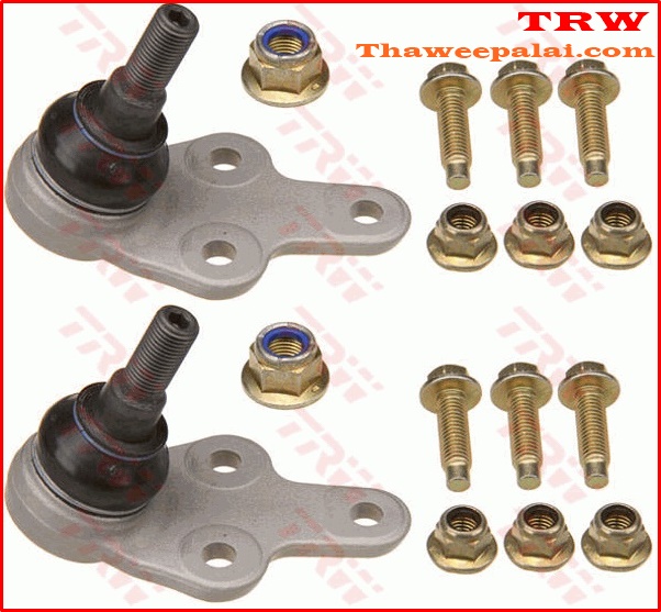 ลูกหมากปีกนกล่าง 21มม. (5ประตู) FORD FOCUS MPV ปี02-07 /TRW JBJ740