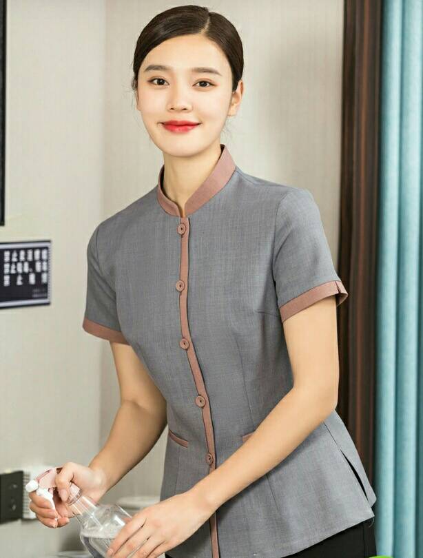 เสื้อแม่บ้าน พ่อบ้าน พนักงานทำความสะอาด