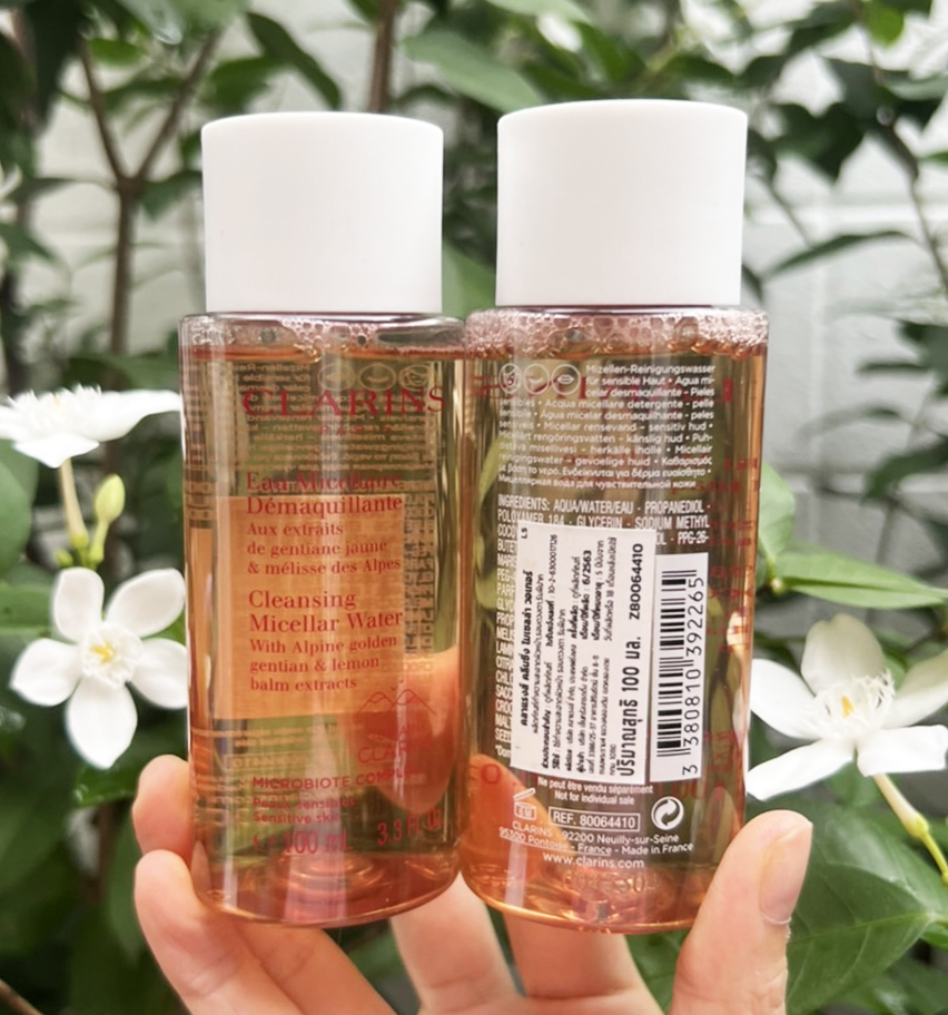 Clarins Cleansing Micellar Water 100ml.