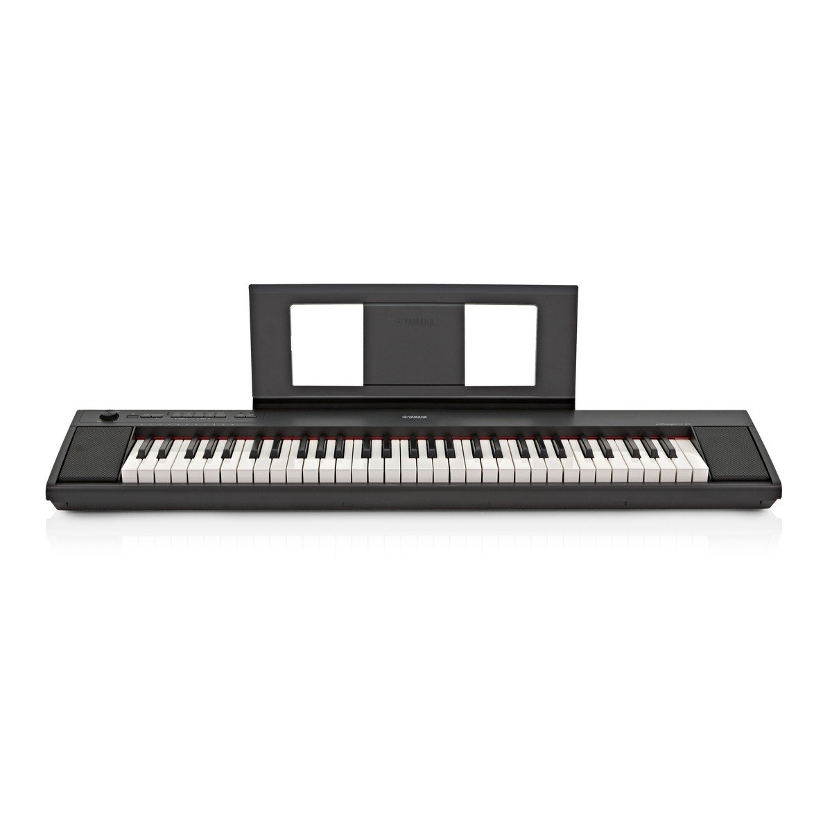 YAMAHA piaggero NP-12 61鍵盤 スタンド 譜面台付き YAMAHA NP-12WH