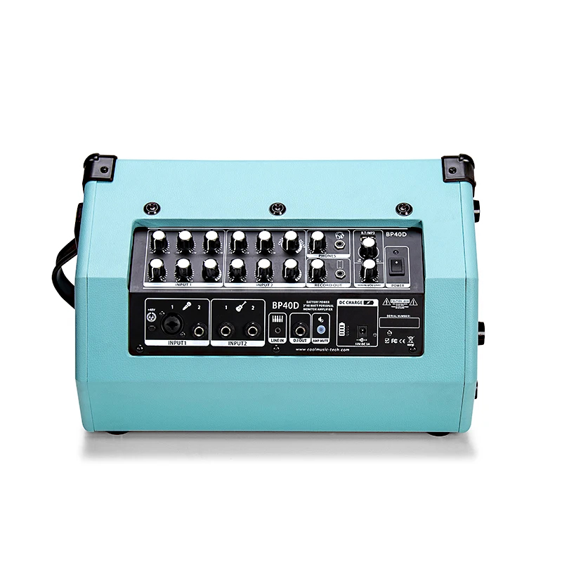Coolmusic BP-40D *ของแท้รับประกัน 1ปี* 2x6.5" 80W Acoustic Guitar Amps, Bluetooth, DI Output แอมป์กีต้าร์