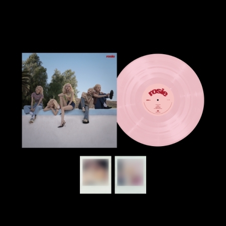 ( Pre-Order ) ROSE' ( BLACKPINK ) - first studio Album rosie ( Vinyl ver ) Band Cover วางจำหน่าย 28 / 4 / 2025