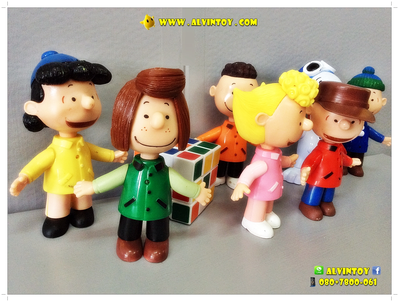 โมเดล Snoopy And Charlie Brown