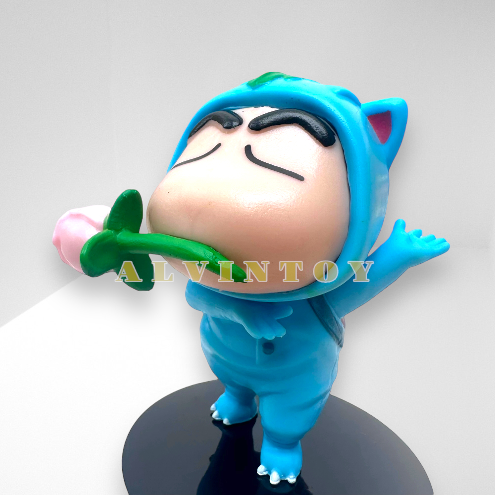 โมเดล ฟิกเกอร์ Shin-chan - ชินจังจอมแก่น ชุด 6 ตัว ขนาดความสูง 7-9 ซม.