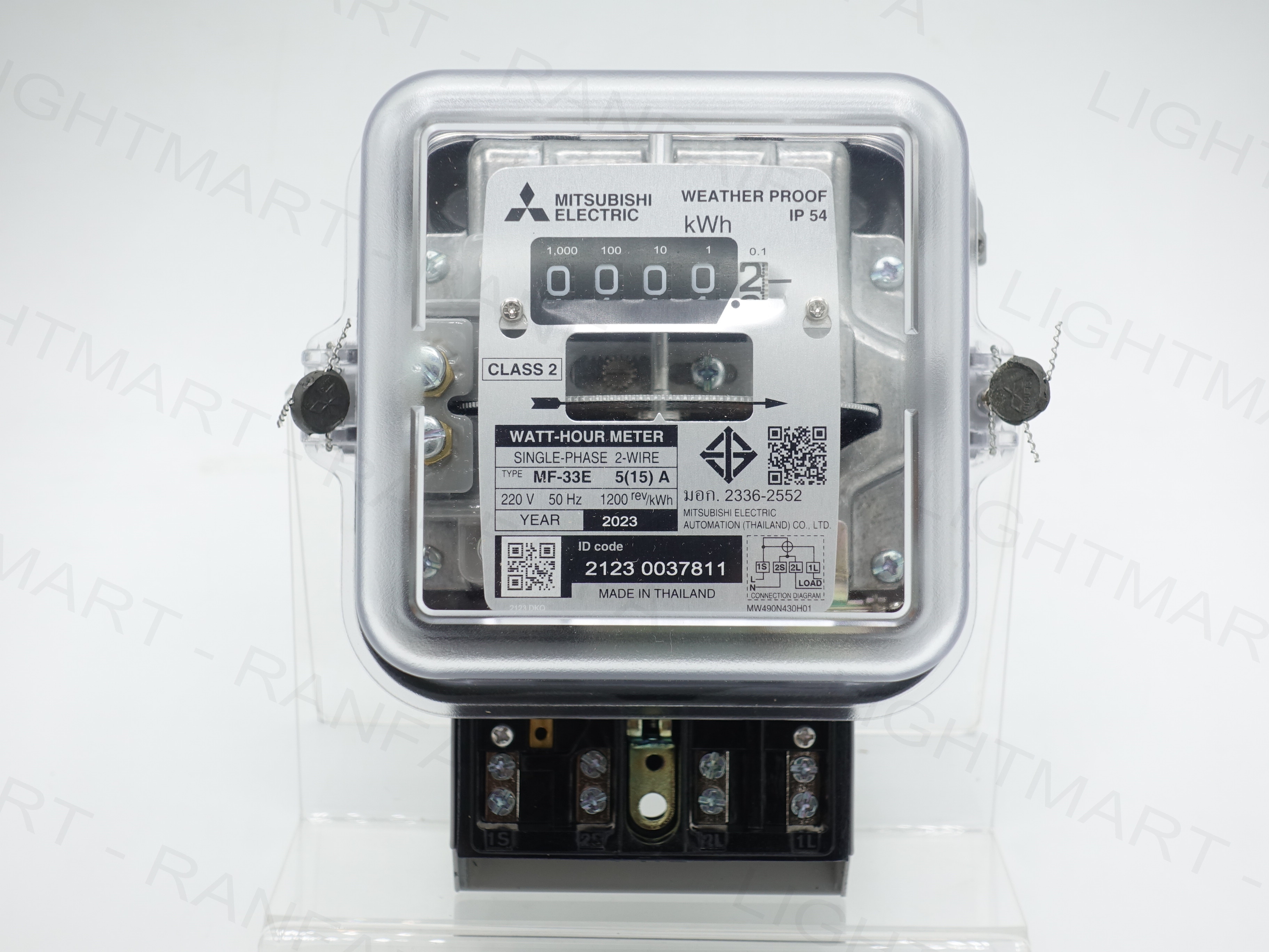 มิเตอร์ 2P 5/15A Mitsubishi