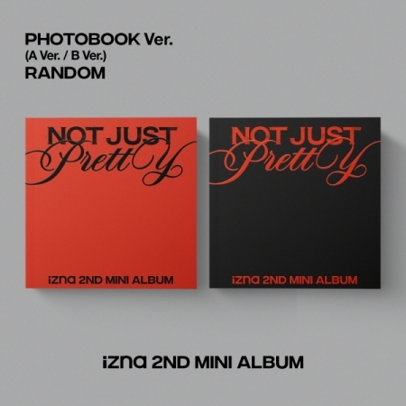 ( Pre-Order ) izna 2nd Mini Album [Not Just Pretty] ( Photobook ver ) Set 2 ver * มี Poster พับในกล่อง * วางจำหน่าย 1 / 10 / 2025