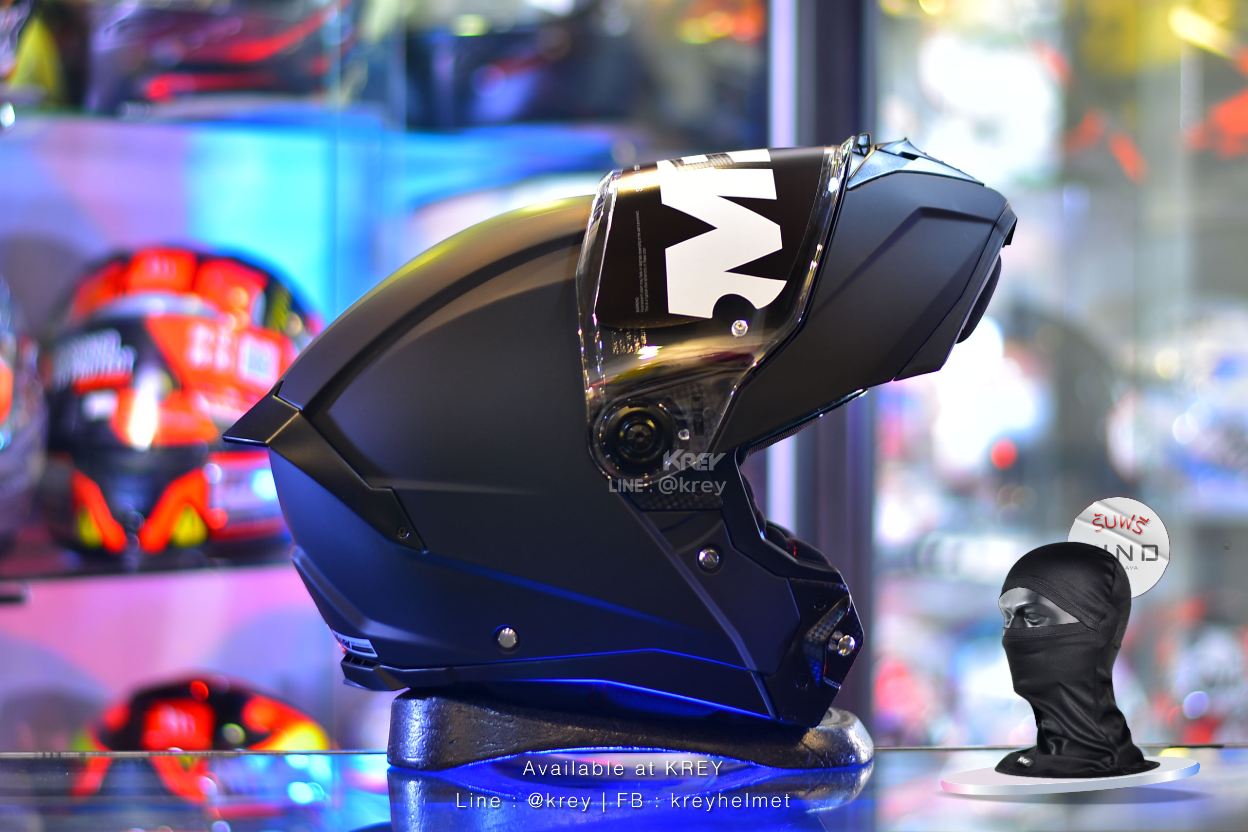 MT model ATOM 2 SV PURE MATT BLACK