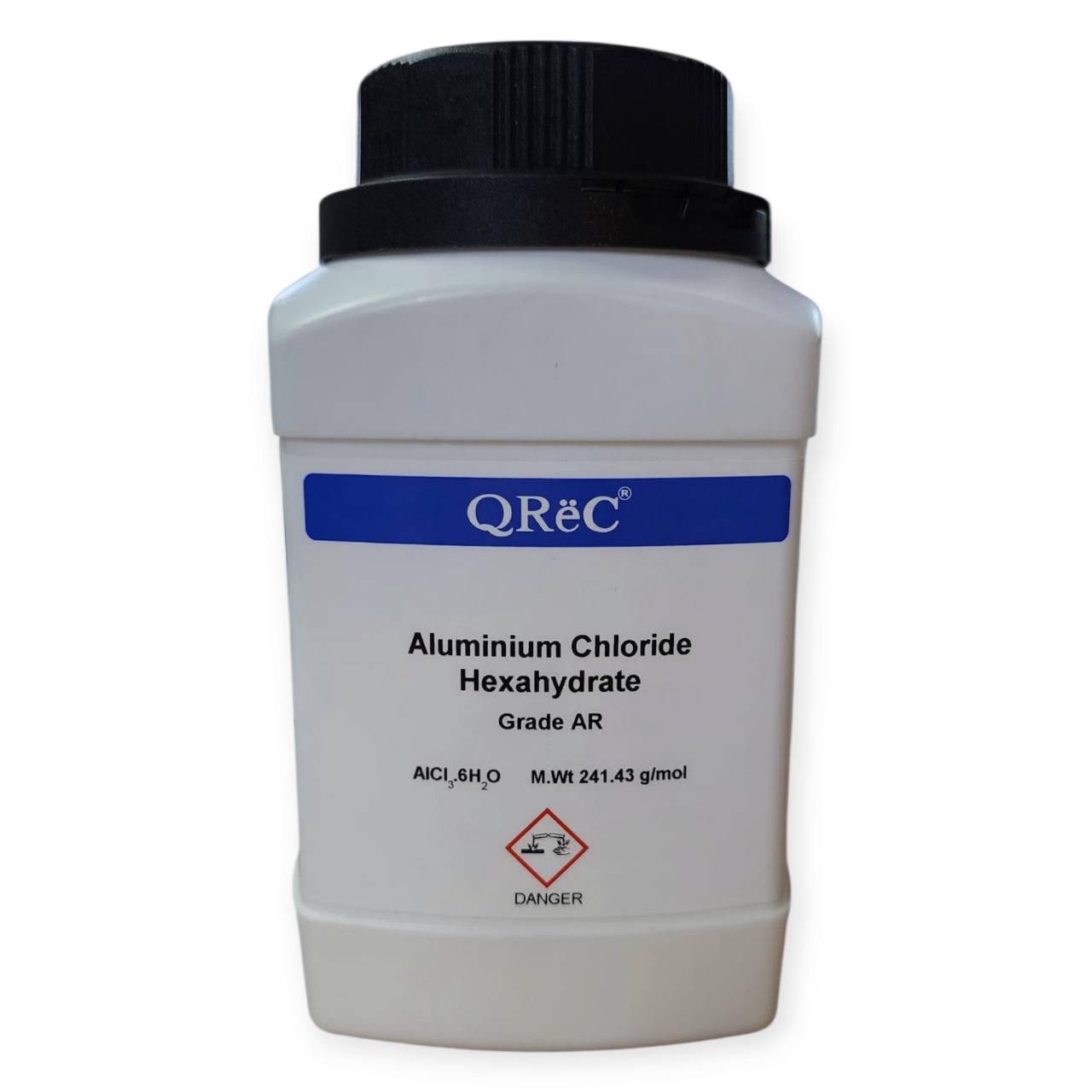 Aluminium Chloride Hexahydrate 97% #A4010-1-0500 - QReC (New Zealand)