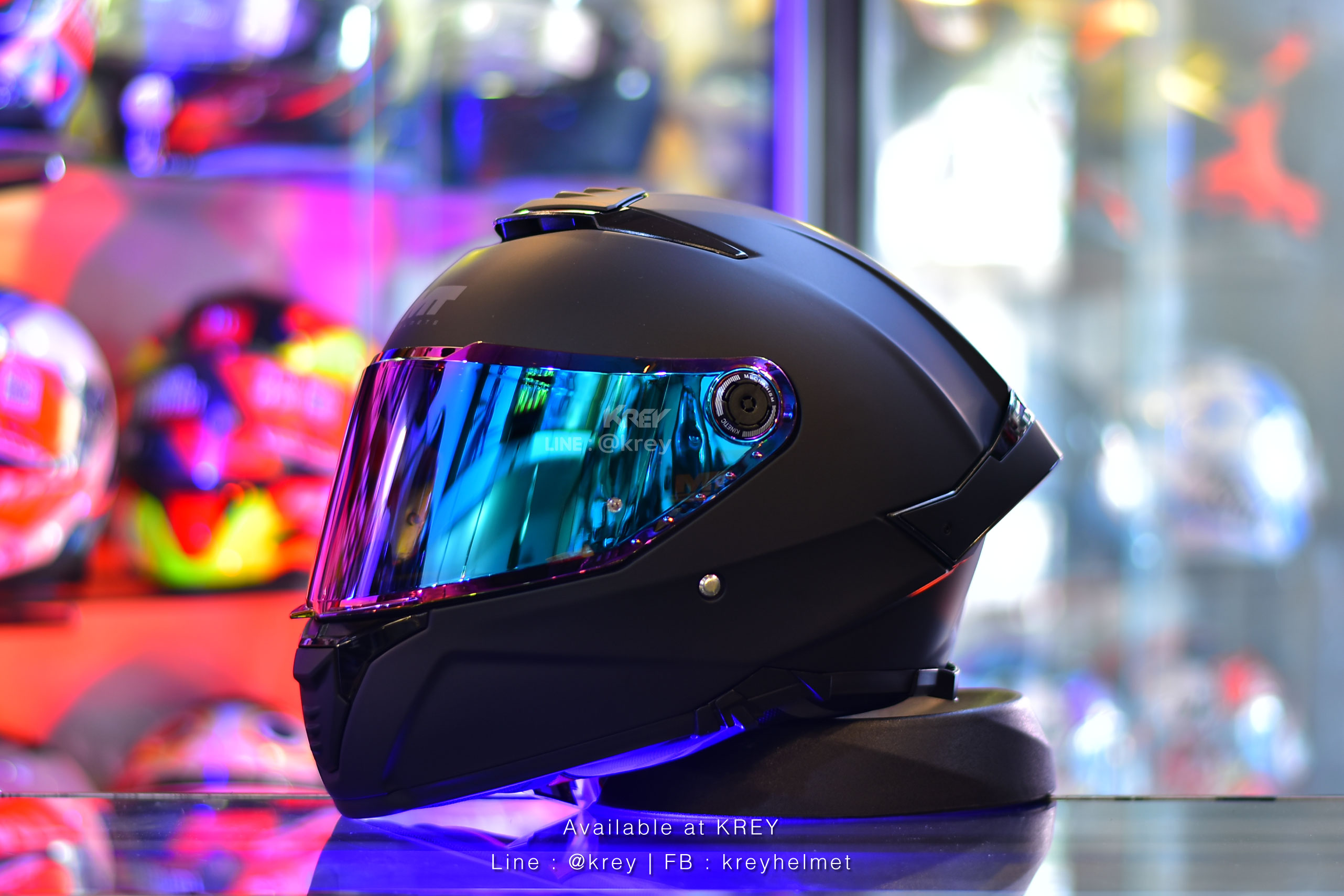 MT model THUNDER 4 SV PURE MATT BLACK