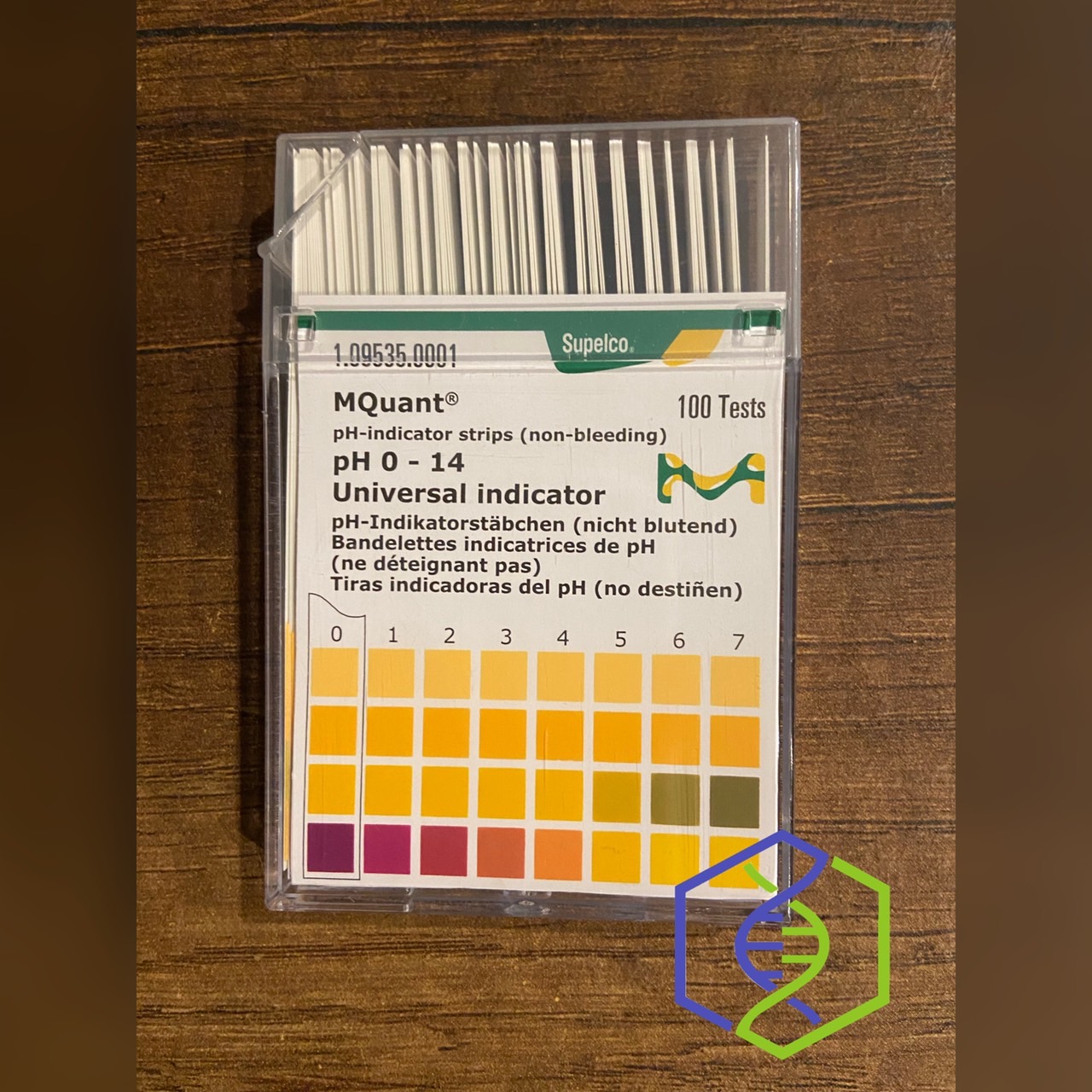 กระดาษวัดค่าพีเอช (pH PAPER) pH Indicator strip MERCK