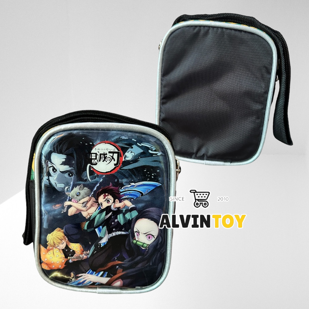 กระเป๋าสะพายข้าง ดาบพิฆาตอสูร Kimetsu no yaiba demon slayer