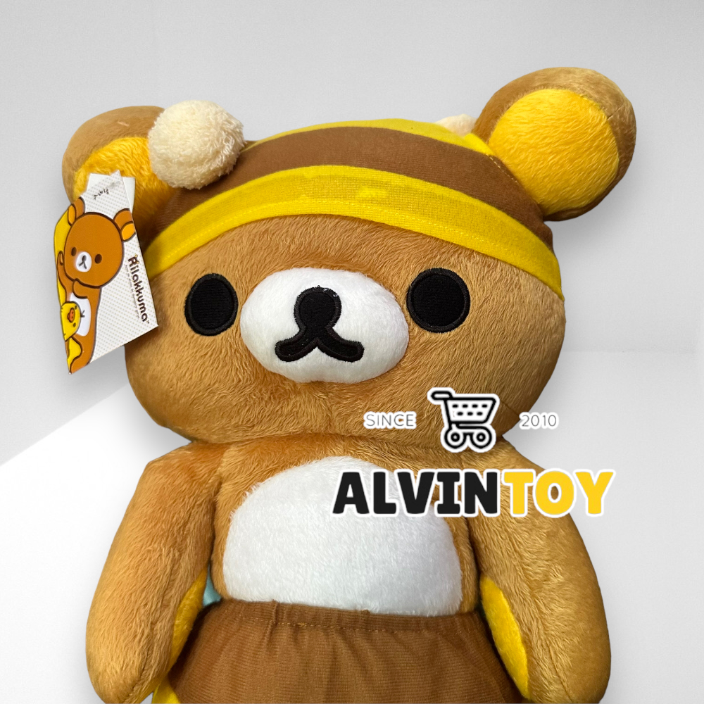 ตุ๊กตาหมี Rilakkuma Meet Hony- ริลัคคุมะ ชุดผึ้ง 40 ซม.