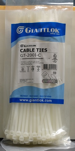 เคเบิ้ลไทร์ Cable Tie "Giantlok" สีขาว