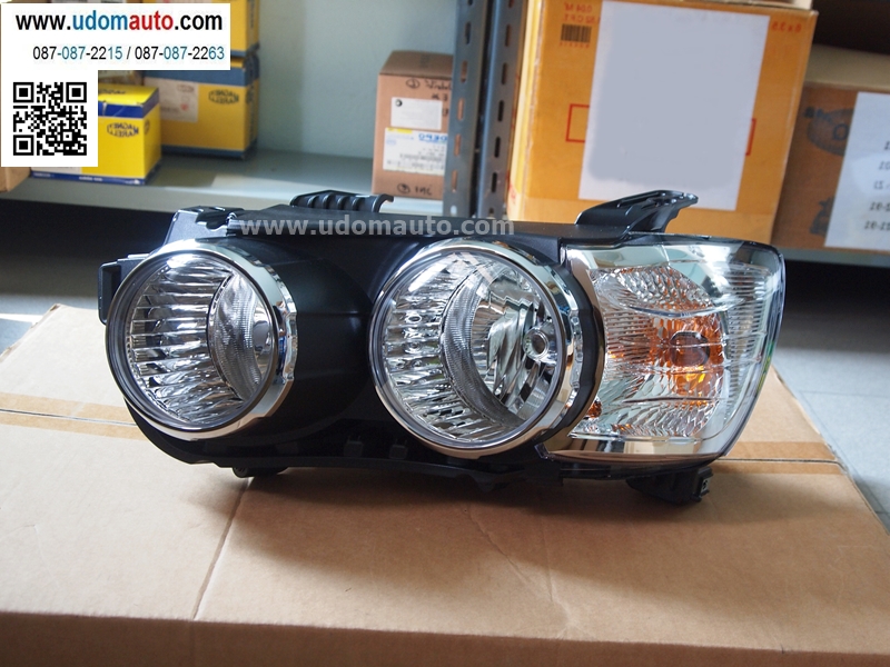 ไฟหน้า SONIC (โซนิค) โคมชุบ / Headlight