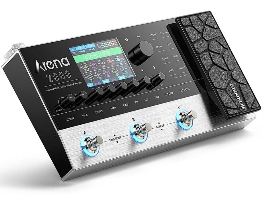 Donner Arena 2000 *ของแท้ประกัน1ปี* Guitar Multi Effect มัลติเอฟเฟคกีตาร์