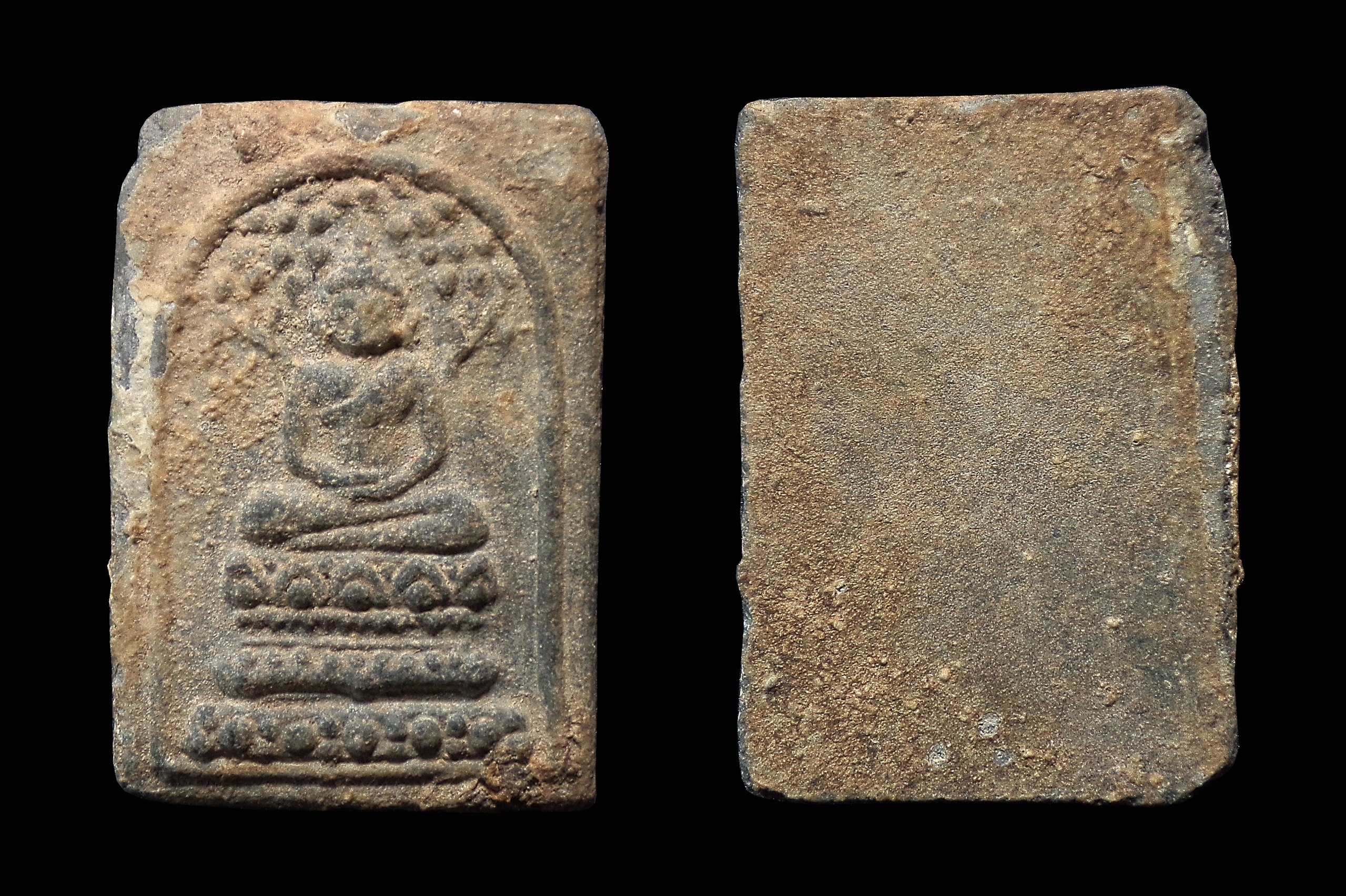 พระผงพิมพ์สมเด็จ พิมพ์ปรกโพธิ์ ไม่ทราบที่