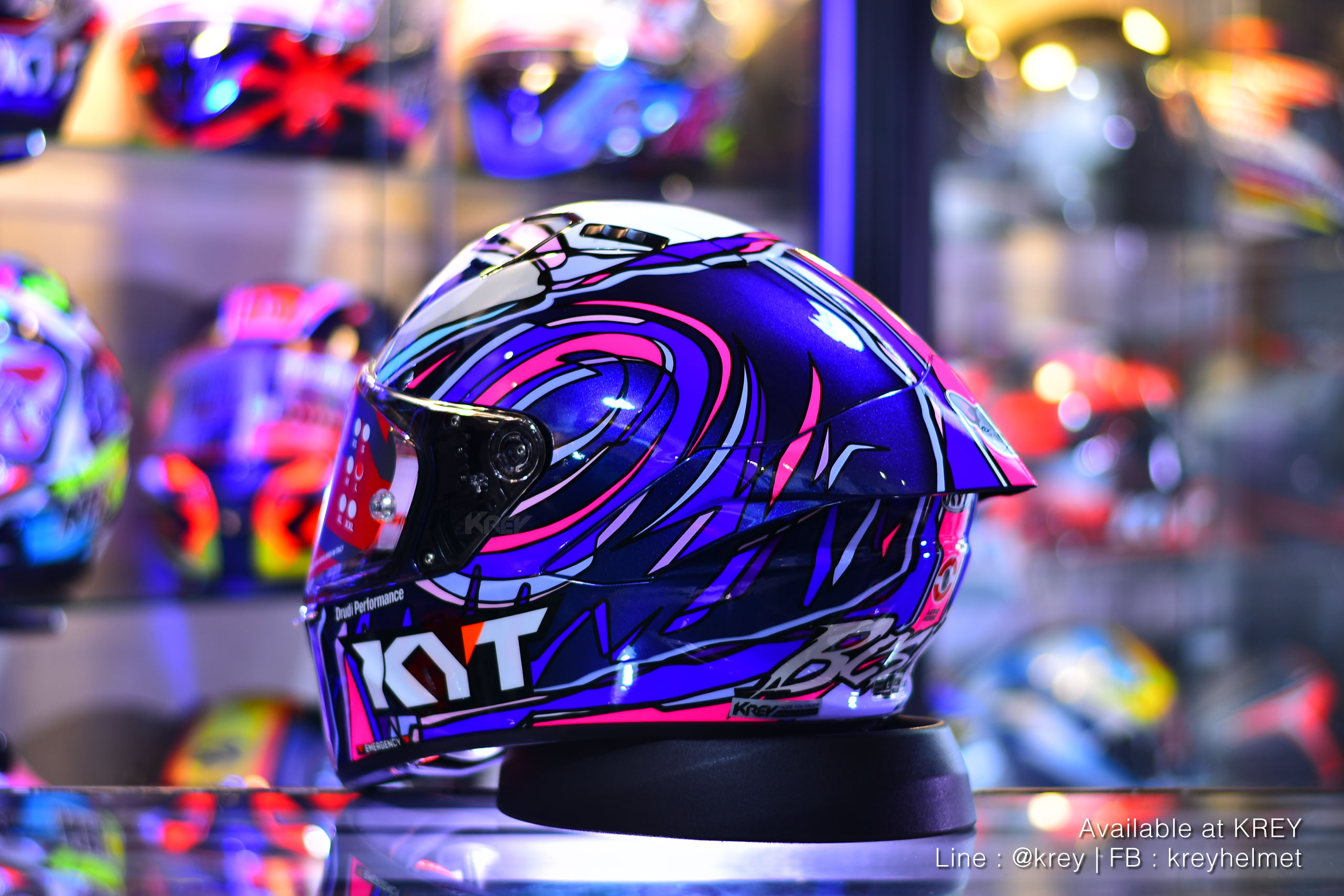 KYT model NZ Race Bastianini Replica