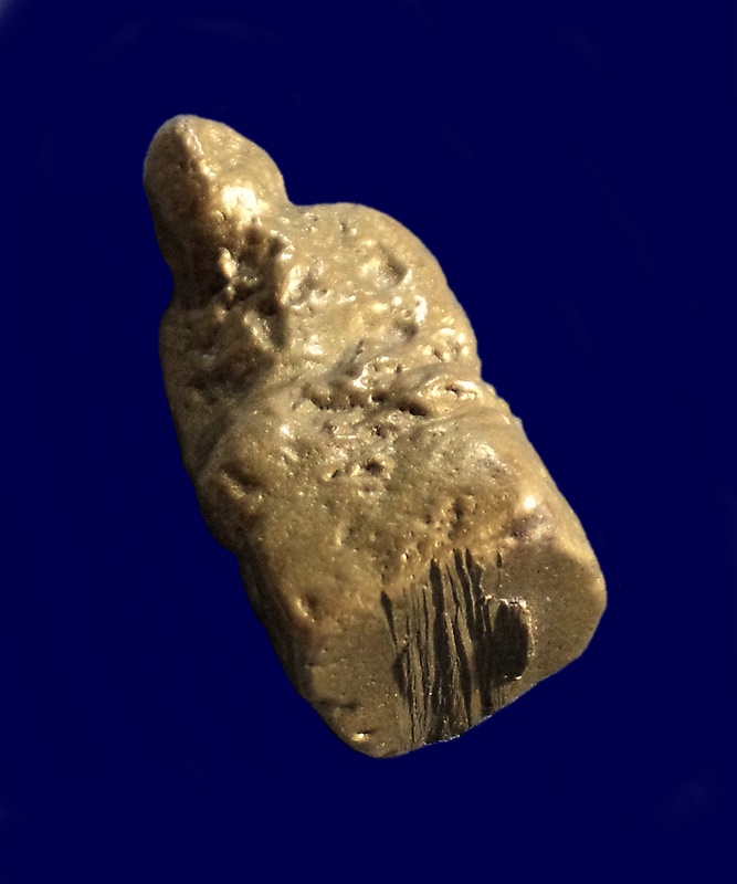 หล่อโบราณ หลวงพ่อเขียน วัดสำนักขุนเณร พิมพ์ฐานลูกเต๋า